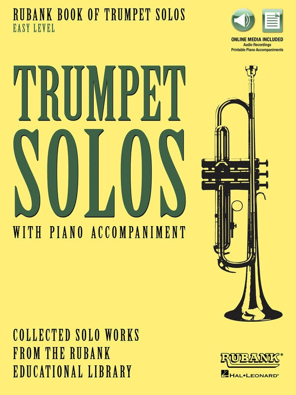 Rubank Book Of Trumpet Solos Easy Bk/Olm