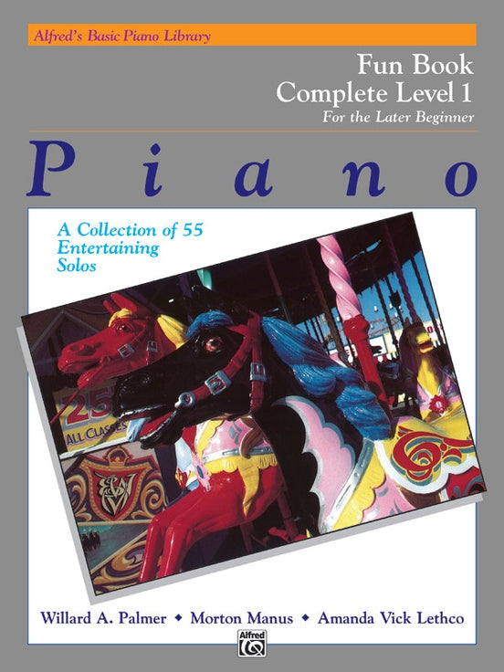 Alfred's Basic Piano Library - Fun Book Complete Level 1 (1A/1B)