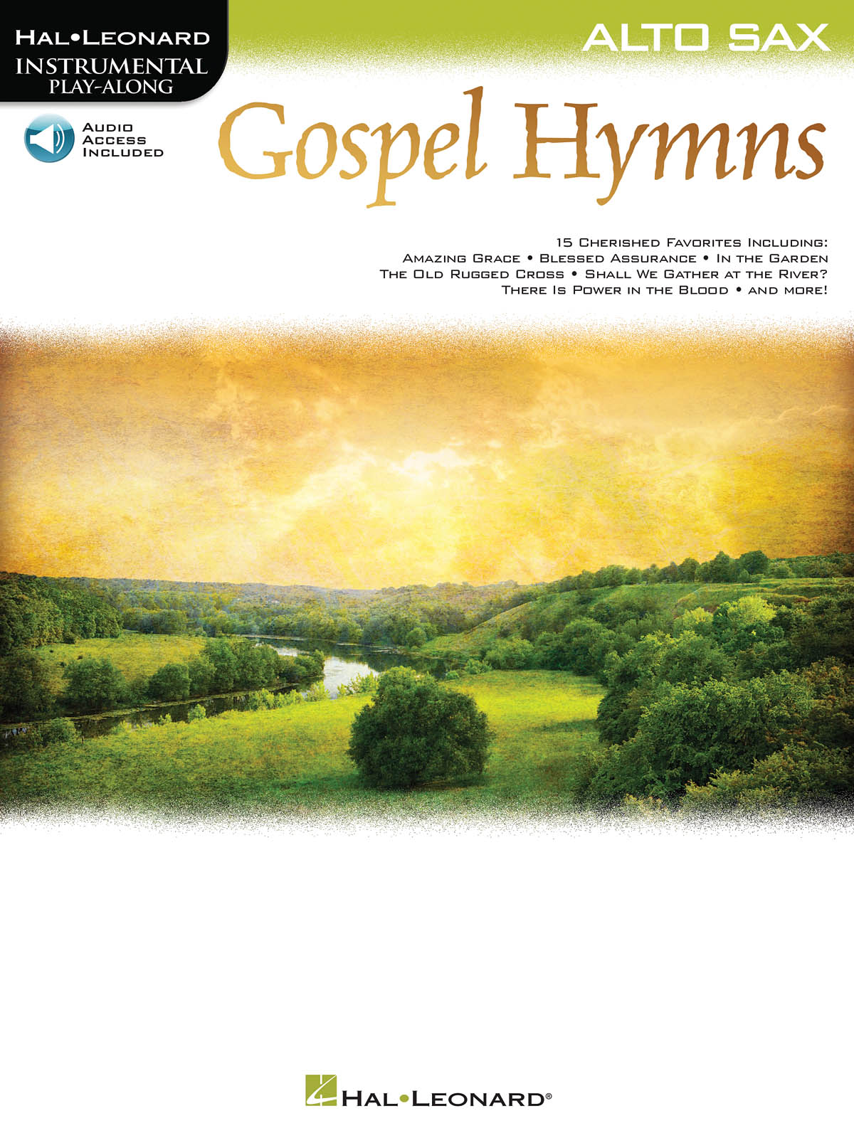 Gospel Hymns For Alto Saxophone Play Along Book/Ola