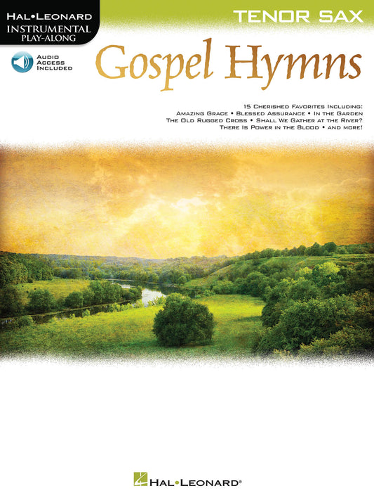 Gospel Hymns For Tenor Saxophone Play Along Book/Ola