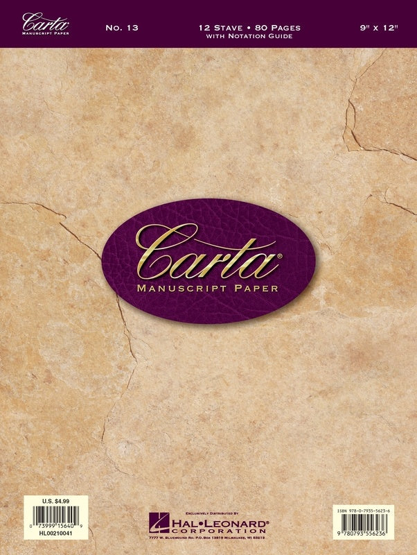 Carta Standard Paper No. 13 - Music2u