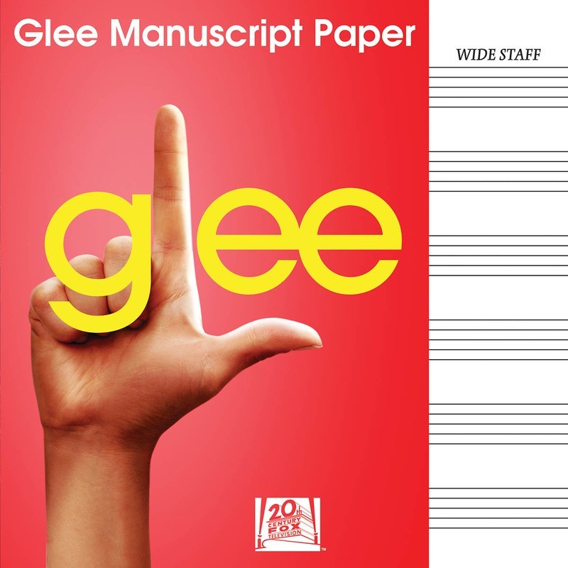 Glee Manuscript Paper - Music2u