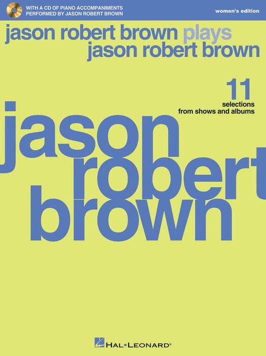 Jason Robert Brown Plays Jrb Bk/Cd Womens