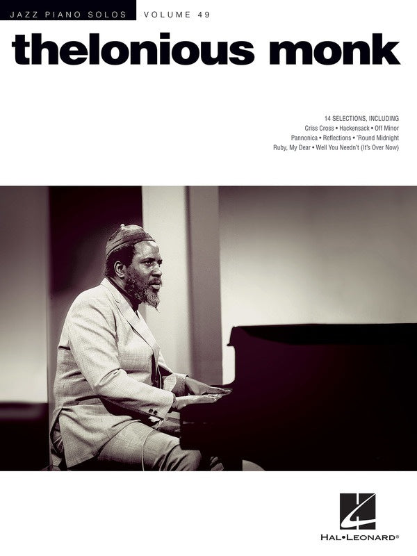 Thelonious Monk Jazz Piano Solos Series Volume 49 Book