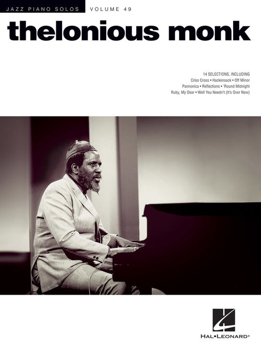 Thelonious Monk Jazz Piano Solos Series Volume 49 Book