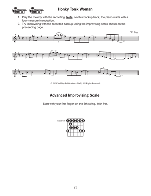 Modern Guitar Method - Grade 2 Blues Jam Play-Along Book/Ola