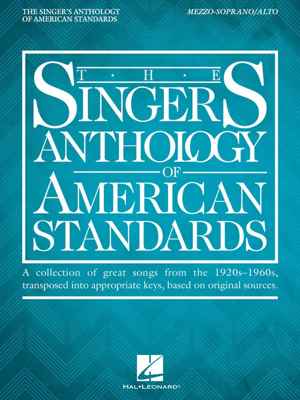 Singers Anthology American Standards Mezzo