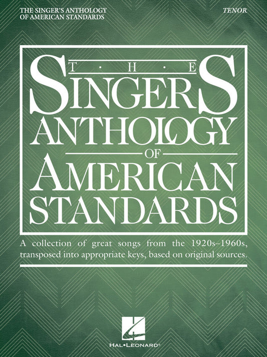 Singers Anthology American Standards Tenor