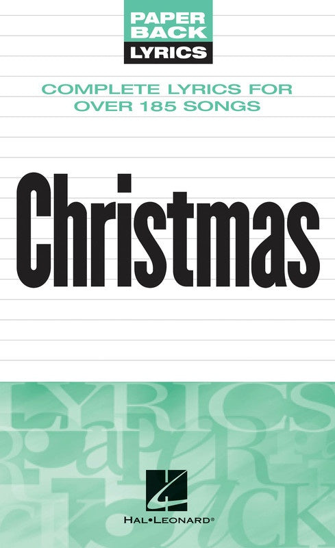 Paperback Lyrics Christmas