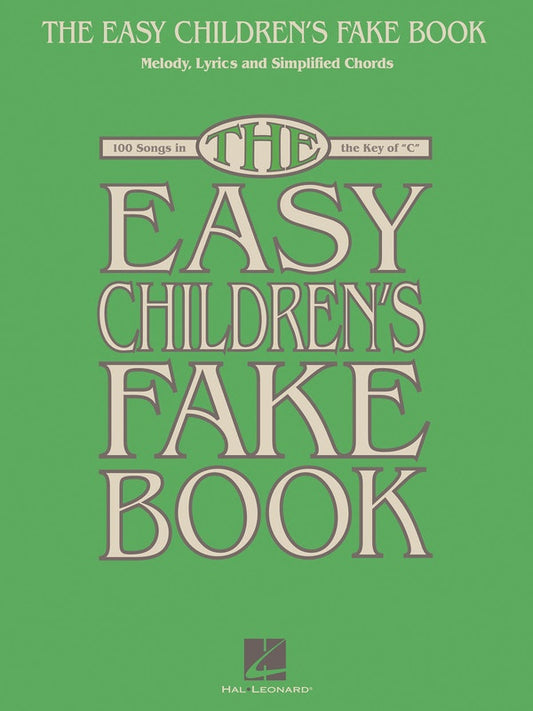 Easy Childrens Fake Book In The Key Of C