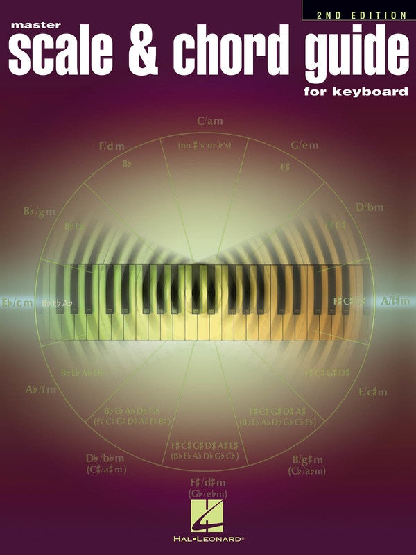 Master Scale & Chord Guide for Keyboard - 2nd Edition - Music2u