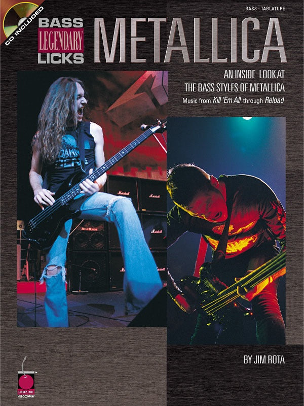 Metallica Bass Legendary Licks Bk/Cd Pili