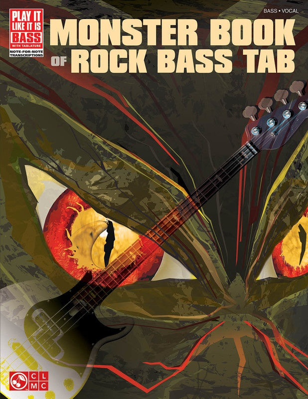 Monster Book Of Rock Bass Tab - 448 pages of Riffs