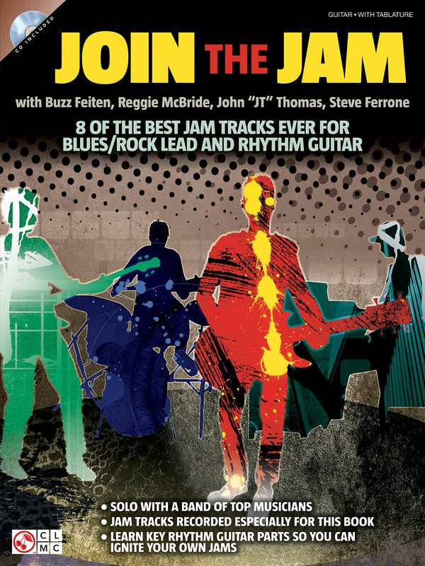 Join The Jam Backing Tracks Blues & Rock Bk/Cd