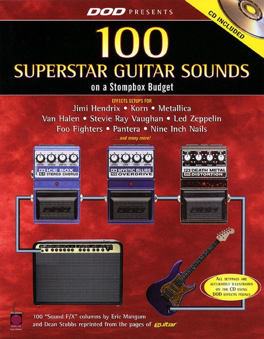 101 Superstar Guitar Sounds Book/Cd