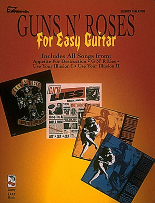 Guns N' Roses For Easy Guitar Notes & Tab Book