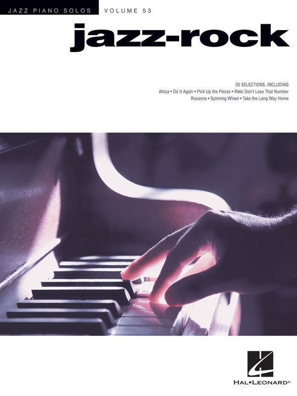 Jazz Rock - Jazz Piano Solo Series Volume 53 Book