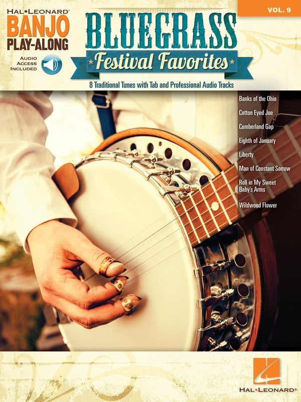 Bluegrass Festival Favorites Banjo Playalong V9 Bk/Ola