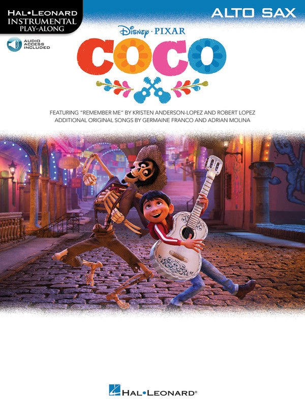 Coco For Alto Saxophone Play Along Book/Ola