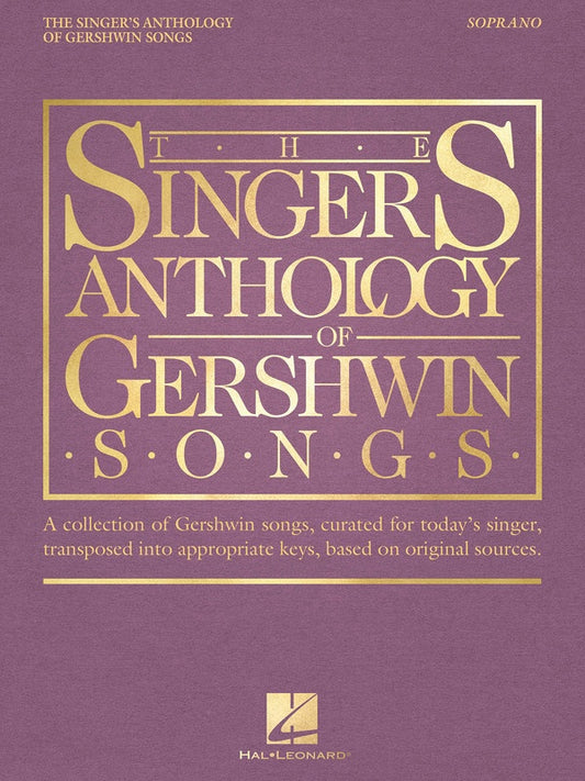 Singers Anthology Of Gershwin Songs Soprano