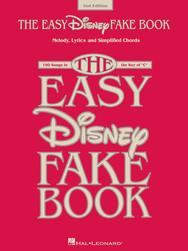 The Easy Disney Fake Book - 2nd Edition - Music2u