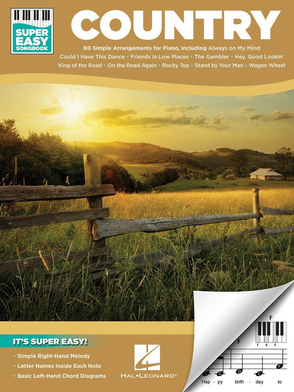 Country - Super Easy Songbook - Music2u