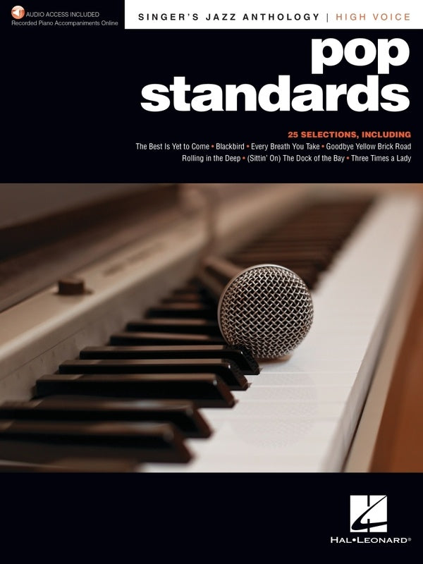 Pop Standards - Singers Jazz Anthology High Voice Book/Ola