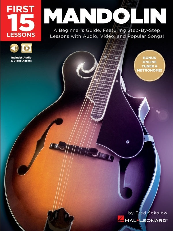 First 15 Lessons - Mandolin - Music2u