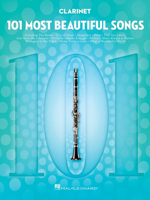 101 Most Beautiful Songs for Clarinet Book