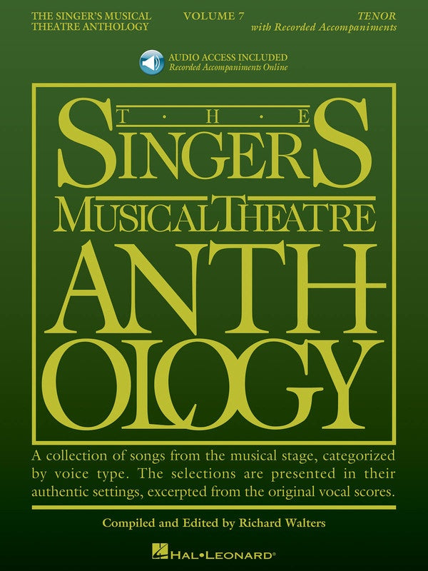 Singers Musical Theatre Anthology Volume 7 Tenor Book/Ola