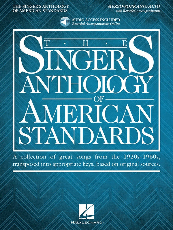 Singers Anth American Standards Mezzo/Belter Bk/Ola