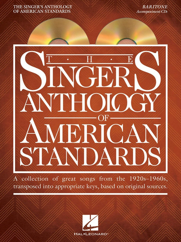 Singers Anthology American Standards Baritone Cds