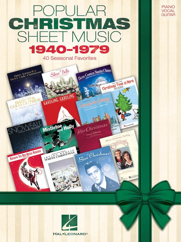 Popular Christmas Sheet Music 1940-1979 PVG