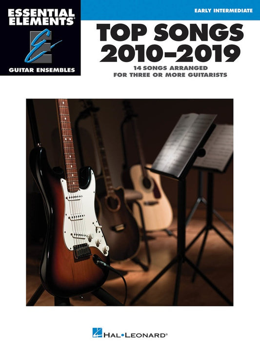 Essential Elements Top Songs 2010-2019 Guitar Ensemble  Book