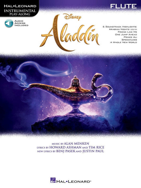 Aladdin For Flute Play Along Book/Ola