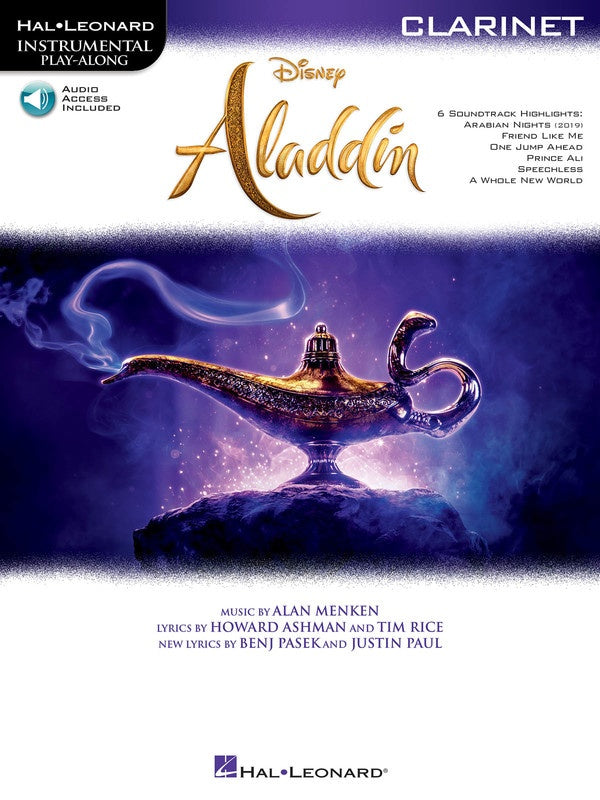 Aladdin For Clarinet Play Along Book/Ola