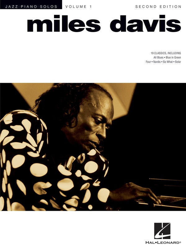 Miles Davis - Jazz Piano Solos Volume 1 Book (2nd Edition)