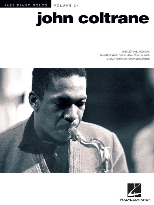 John Coltrane - Jazz Piano Solos Volume 24 Book