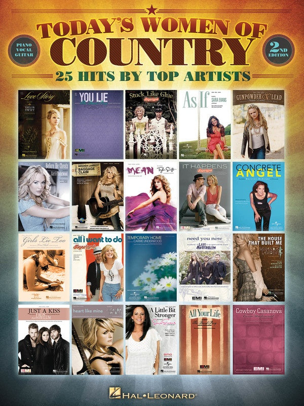 Today's Women Of Country PVG Songbook (2nd Edition)