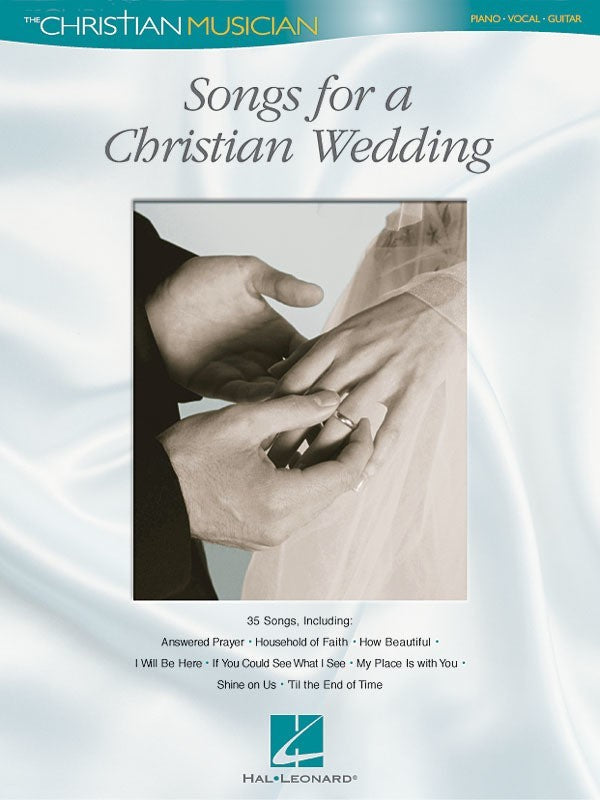 Songs For A Christian Wedding PVG Christian Mus