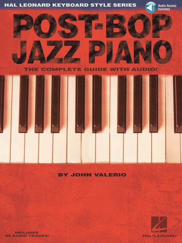 Post-Bop Jazz Piano - The Complete Guide with CD! - Music2u