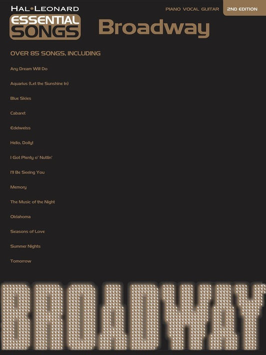 Essential Songs Broadway PVG 2Nd Edition