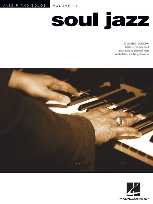 Soul Jazz - Jazz Piano Solos Volume 11 Book