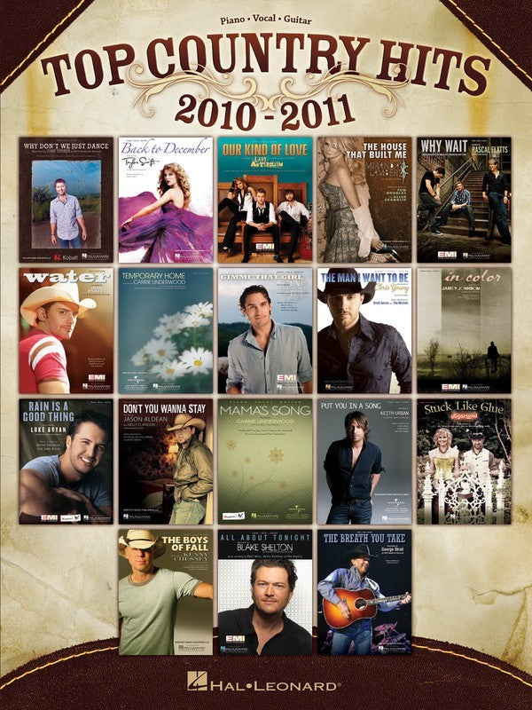 Top Country Hits 2010-2011 - Music2u