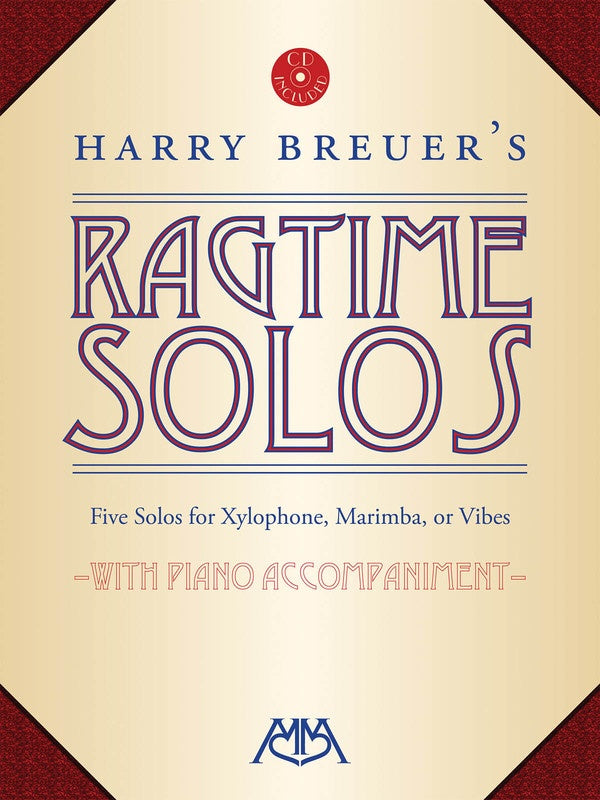 Harry Breuers Ragtime Solos Book/Cd