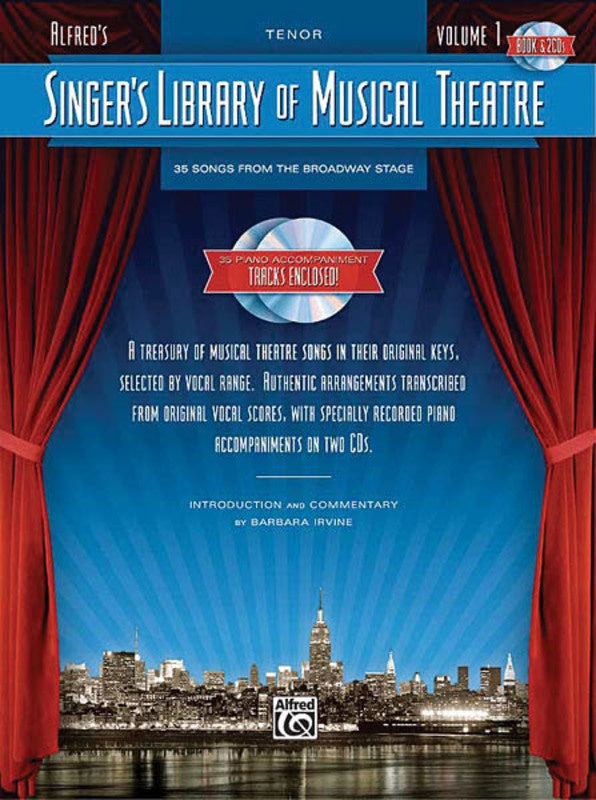 Singer's Library of Musical Theatre - Volume 1, Tenors Book/2Cd