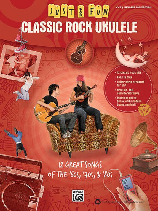 Just For Fun - Classic Rock Easy Ukulele Book