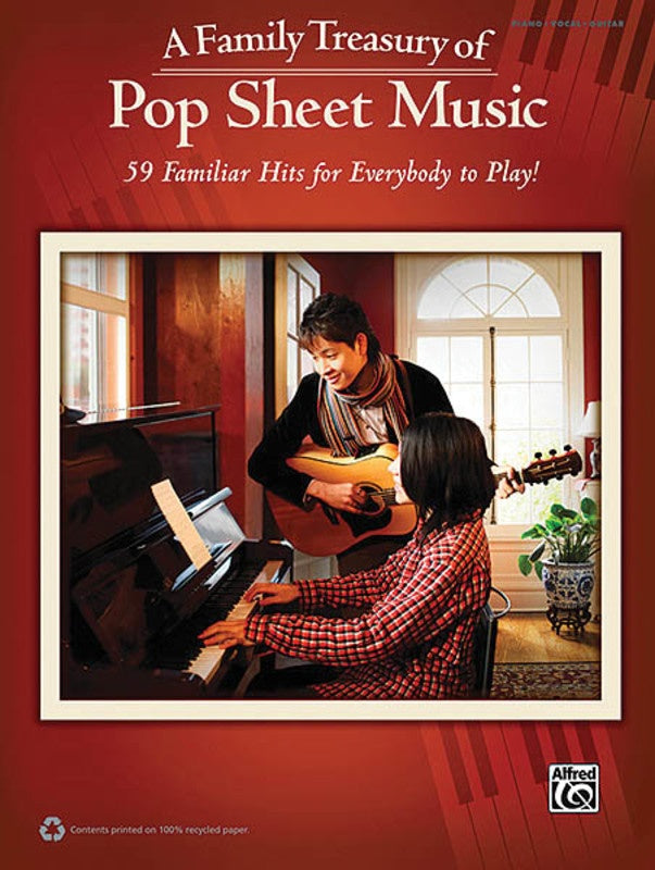 A Family Treasury of Pop Sheet Music - Music2u