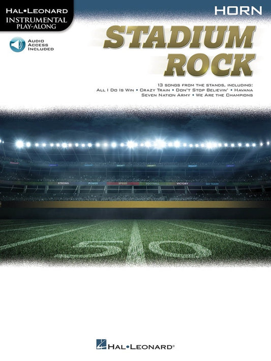 Stadium Rock For Horn Play Along Book/Ola