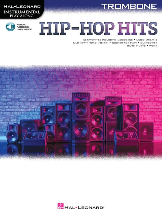 Hip-Hop Hits For Trombone Play Along Book/Ola